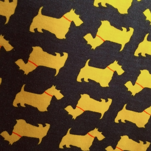 LulaRoe Randy Baseball T Shirt Women's Size M Grey Yellow Print - Picture 6 of 7